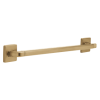 DELTA BathSafety 24" Angular Modern Decorative ADA Grab Bar — Champagne Bronze