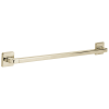 DELTA BathSafety 24" Angular Modern Decorative ADA Grab Bar — Polished Nickel