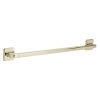DELTA BathSafety 24" Angular Modern Decorative ADA Grab Bar — Polished Nickel