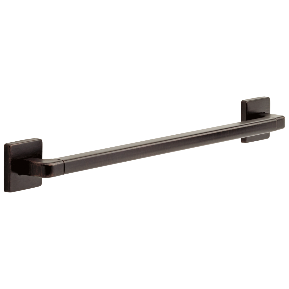 DELTA BathSafety 24" Angular Modern Decorative ADA Grab Bar — Venetian Bronze