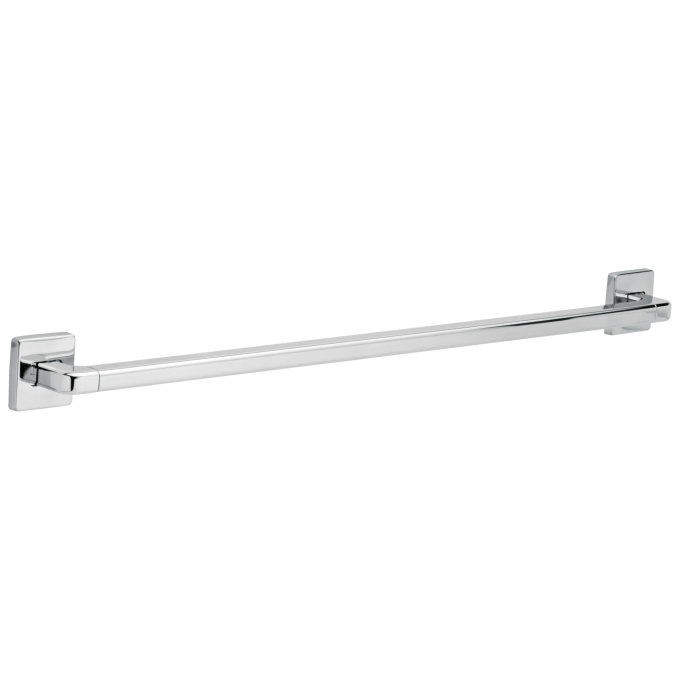 DELTA BathSafety 36" Angular Modern Decorative ADA Grab Bar — Chrome