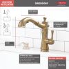 DELTA Cassidy Single Handle Pull-Out Kitchen Faucet — Champagne Bronze
