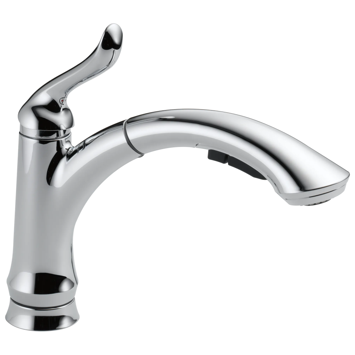 DELTA Linden Single Handle Pull-Out Kitchen Faucet — Chrome