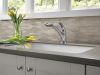 DELTA Signature Pullouts Single Handle Pull-Out Kitchen Faucet — Arctic Stainless