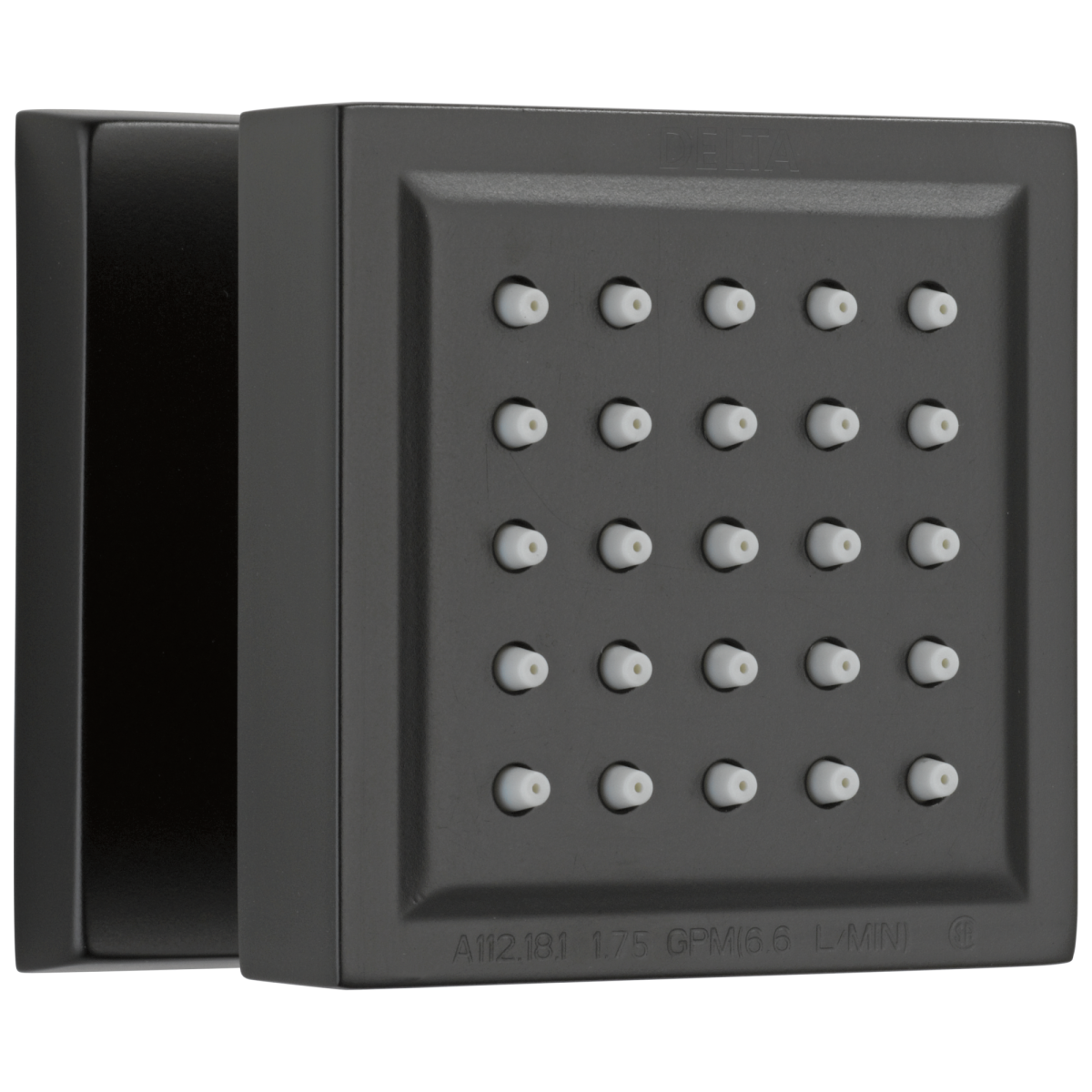 DELTA Other Surface Mount Body Spray — Matte Black
