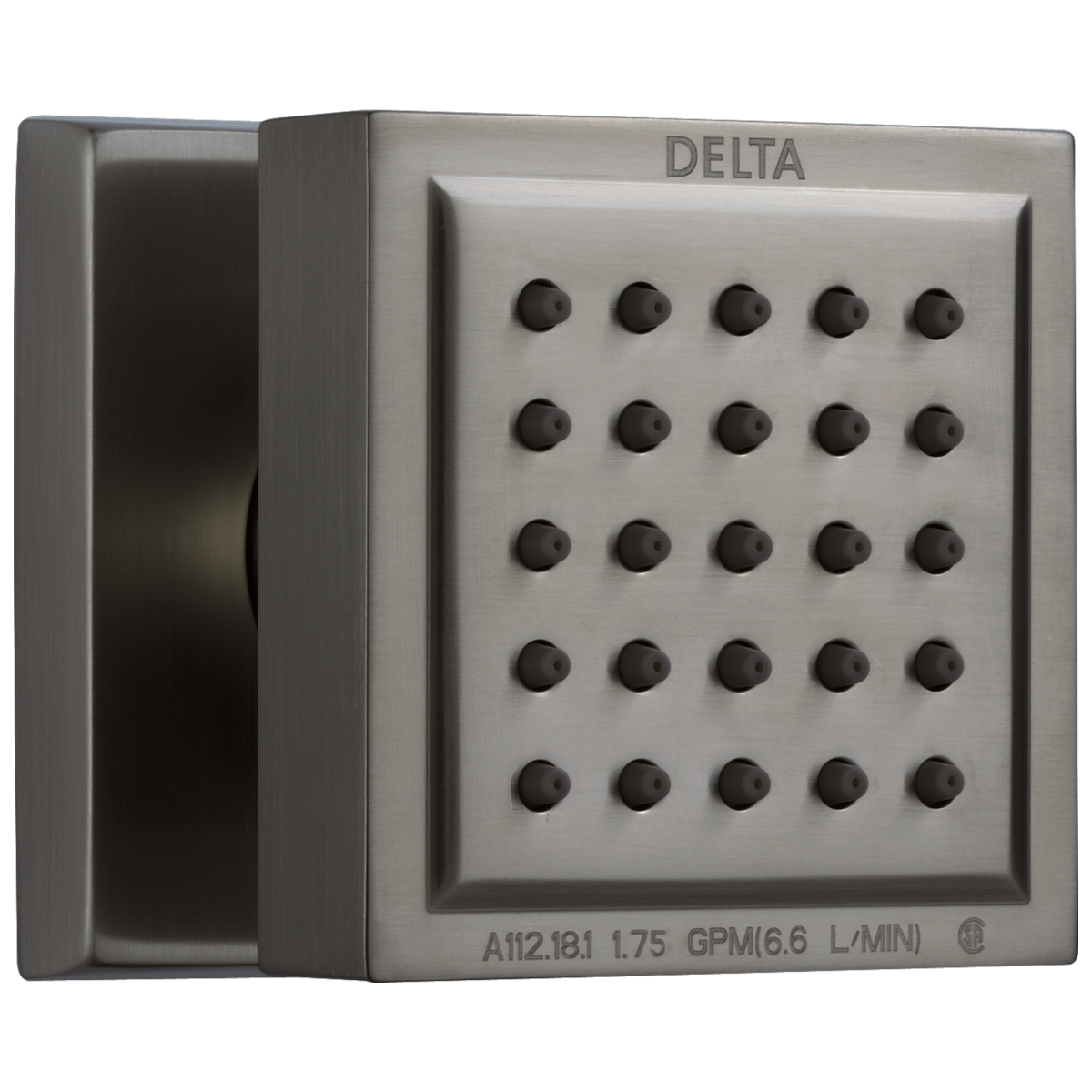 DELTA Other Surface Mount Body Spray — Lumicoat® Black Stainless