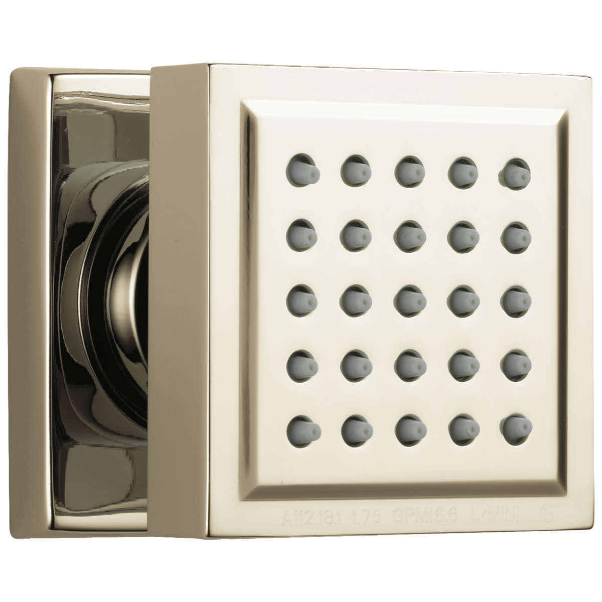 DELTA Other Surface Mount Body Spray — Lumicoat® Polished Nickel