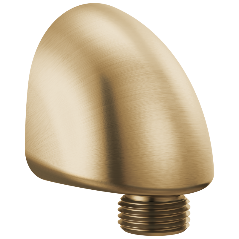 DELTA Universal Showering Components Wall Elbow For Hand Shower — Lumicoat® Champagne Bronze