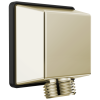 DELTA Universal Showering Components Square Wall Elbow for Hand Shower — Lumicoat® Polished Nickel