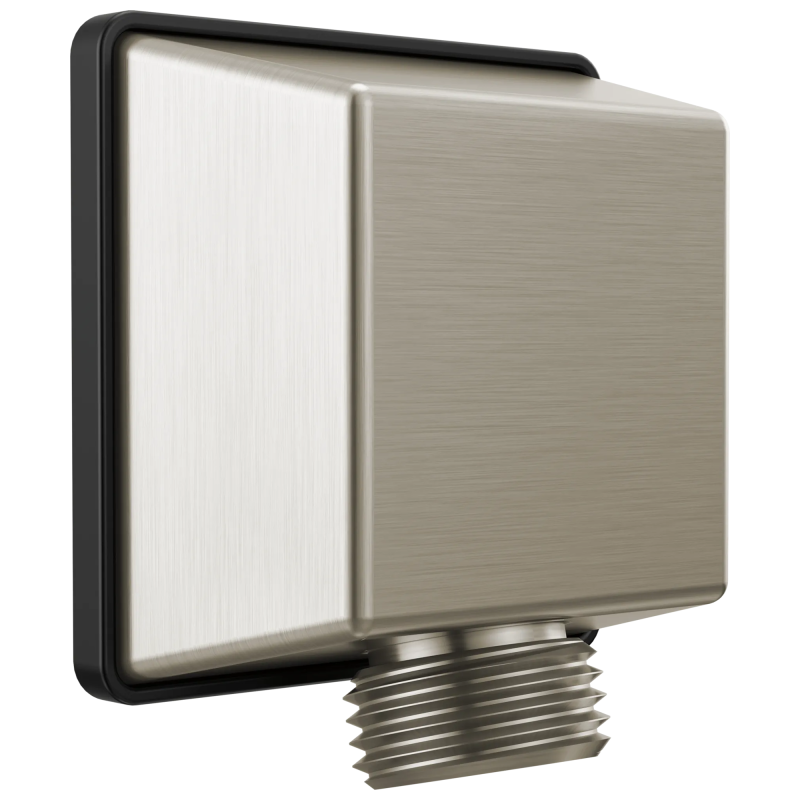 DELTA Universal Showering Components Square Wall Elbow for Hand Shower — Stainless