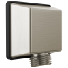 DELTA Universal Showering Components Square Wall Elbow for Hand Shower — Lumicoat® Stainless