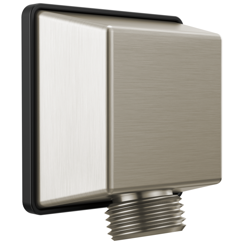 DELTA Universal Showering Components Square Wall Elbow for Hand Shower — Lumicoat® Stainless