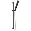 DELTA Universal Showering Components H2OKINETIC Hand Shower 1.75 GPM w/Slide Bar 4S — Matte Black