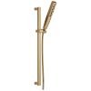DELTA Universal Showering Components H2OKINETIC Hand Shower 1.75 GPM w/Slide Bar 4S — Lumicoat® Champagne Bronze