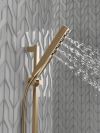 DELTA Universal Showering Components H2OKINETIC Hand Shower 1.75 GPM w/Slide Bar 4S — Lumicoat® Champagne Bronze
