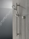 DELTA Universal Showering Components Hand Shower 1.75 GPM w/Slide Bar 4S — Stainless