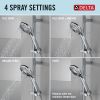 DELTA Universal Showering Components Hand Shower 1.75 GPM w/Slide Bar 4S — Chrome