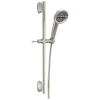 DELTA Universal Showering Components 3-Setting Slide Bar Handshower — Lumicoat® Stainless
