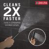 DELTA Universal Showering Components 2-Setting Hand Shower with ProClean Spray – Slide Bar Mount — Matte Black