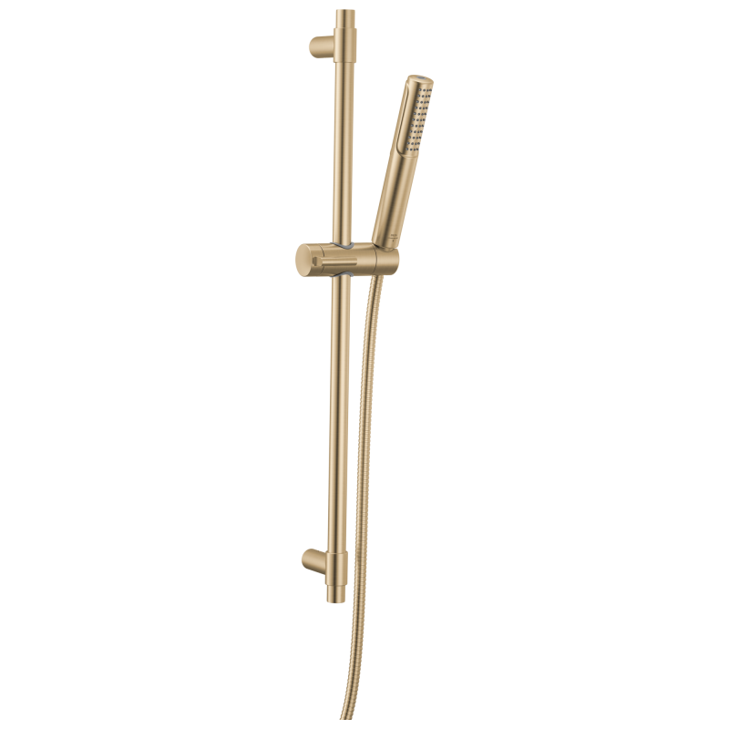 DELTA Universal Showering Components 2-Setting Hand Shower with ProClean Spray – Slide Bar Mount — Lumicoat® Champagne Bronze
