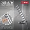 DELTA Universal Showering Components 2-Setting Hand Shower with ProClean Spray – Slide Bar Mount — Lumicoat® Chrome