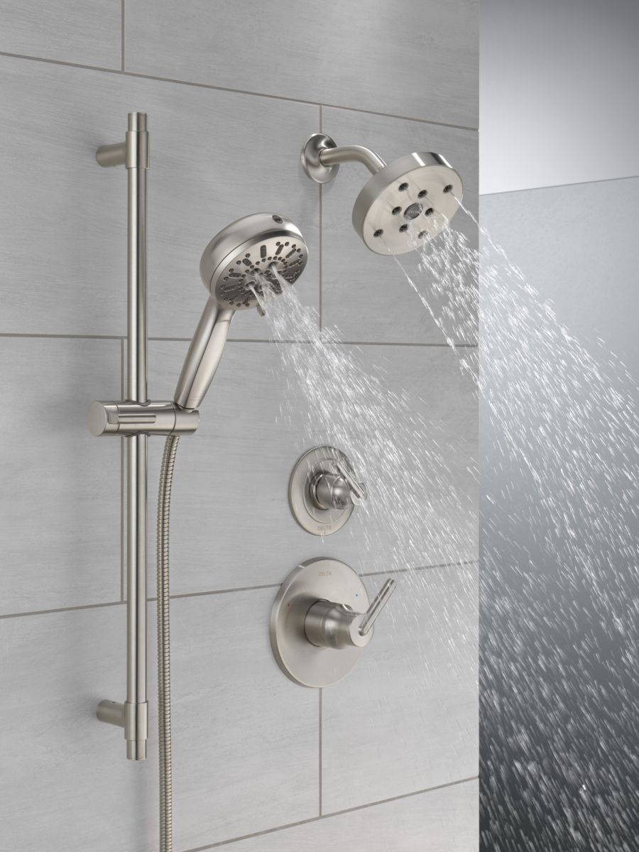 DELTA Trinsic 3-Setting 2-Port Diverter Trim — Stainless
