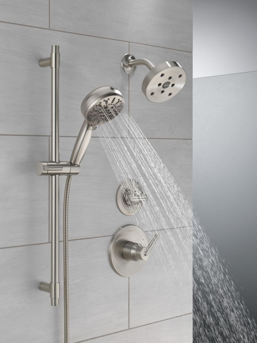 DELTA Trinsic 3-Setting 2-Port Diverter Trim — Stainless