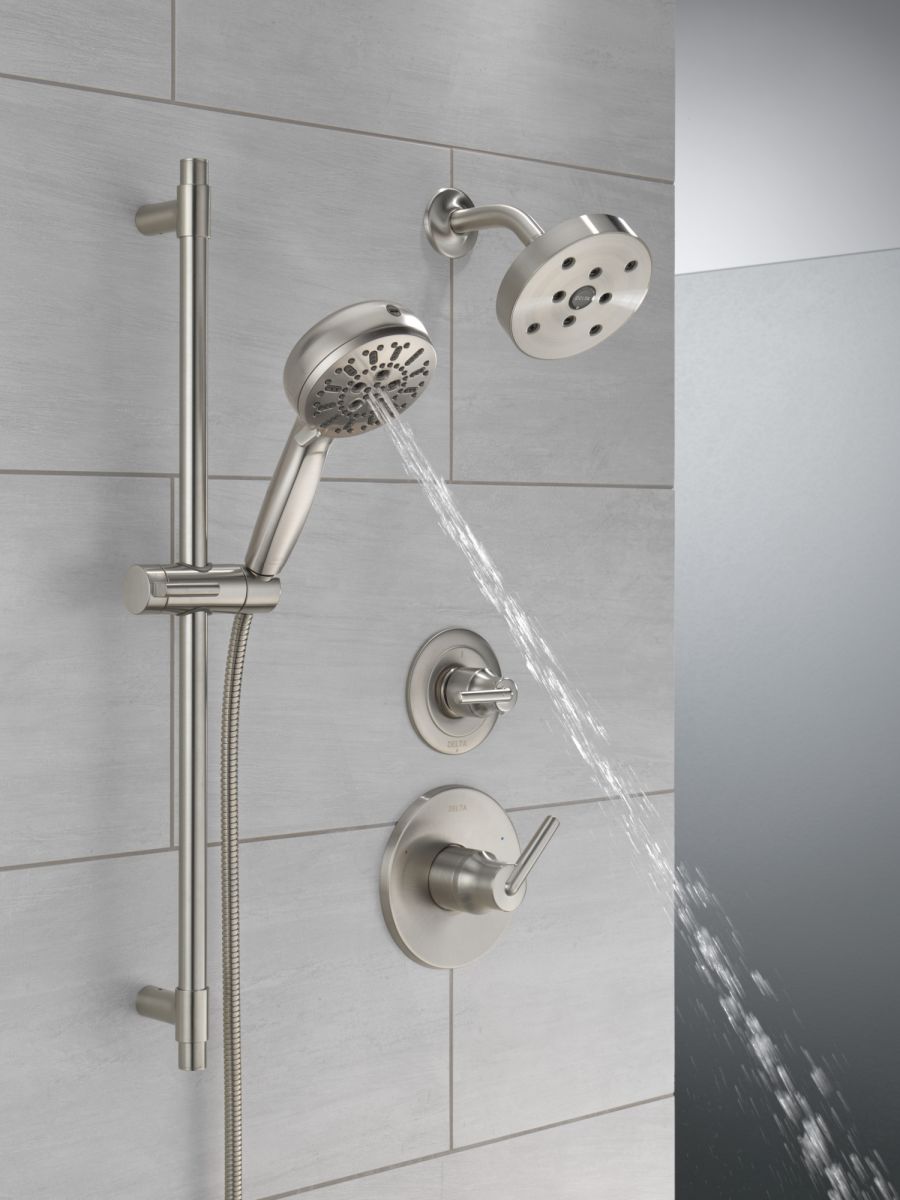 DELTA Trinsic 3-Setting 2-Port Diverter Trim — Stainless