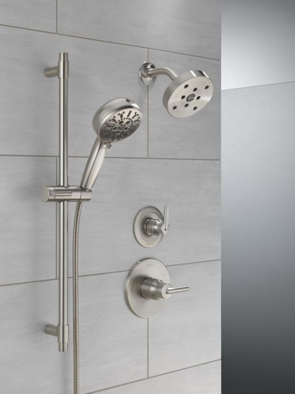 DELTA Trinsic 3-Setting 2-Port Diverter Trim — Stainless