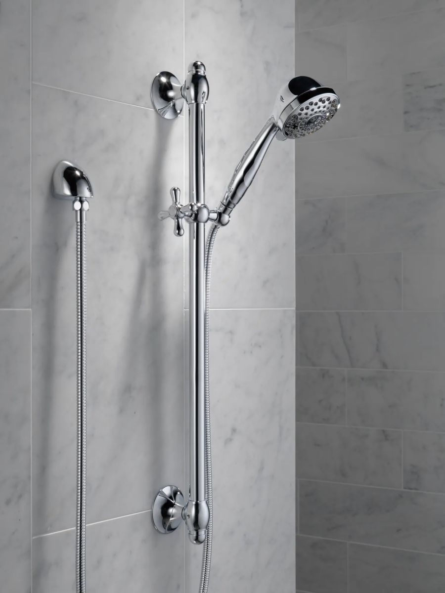 DELTA Universal Showering Components Wall Elbow for Hand Shower — Chrome