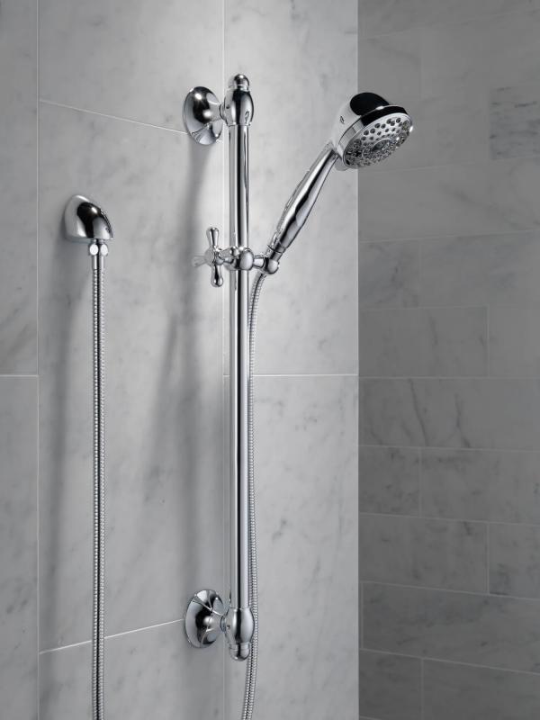 DELTA Universal Showering Components Wall Elbow for Hand Shower — Chrome