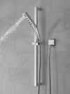 DELTA Universal Showering Components H2OKINETIC 3-Setting Slide Bar Hand Shower — Chrome