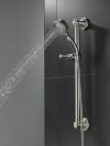 DELTA Universal Showering Components ActivTouch 9-Setting Hand Shower with Traditional Slide Bar / Grab Bar — Stainless