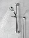 DELTA Universal Showering Components ActivTouch 9-Setting Hand Shower with Traditional Slide Bar / Grab Bar — Chrome