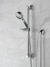 DELTA Universal Showering Components ActivTouch 9-Setting Hand Shower with Traditional Slide Bar / Grab Bar — Chrome