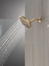DELTA Universal Showering Components PivotPro Raincan Shower Head — Lumicoat® Champagne Bronze