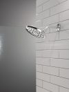 DELTA Universal Showering Components PivotPro Raincan Shower Head — Lumicoat® Chrome