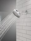 DELTA Universal Showering Components PivotPro Raincan Shower Head — Lumicoat® Chrome