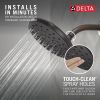 DELTA Universal Showering Components PivotPro Raincan Shower Head — Venetian Bronze
