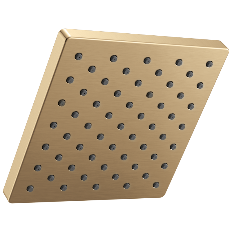 DELTA Universal Showering Components Single-Setting Shower Head — Champagne Bronze