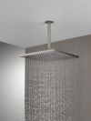 DELTA Universal Showering Components Single-Setting Metal Raincan Shower Head — Lumicoat® Stainless