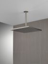 DELTA Universal Showering Components Single-Setting Metal Raincan Shower Head — Lumicoat® Stainless