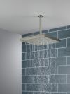 DELTA Universal Showering Components H2Okinetic Single Setting Shower Head with Ultrasoak — Lumicoat® Stainless