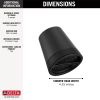 DELTA Universal Showering Components 3-Setting Showerhead — Matte Black