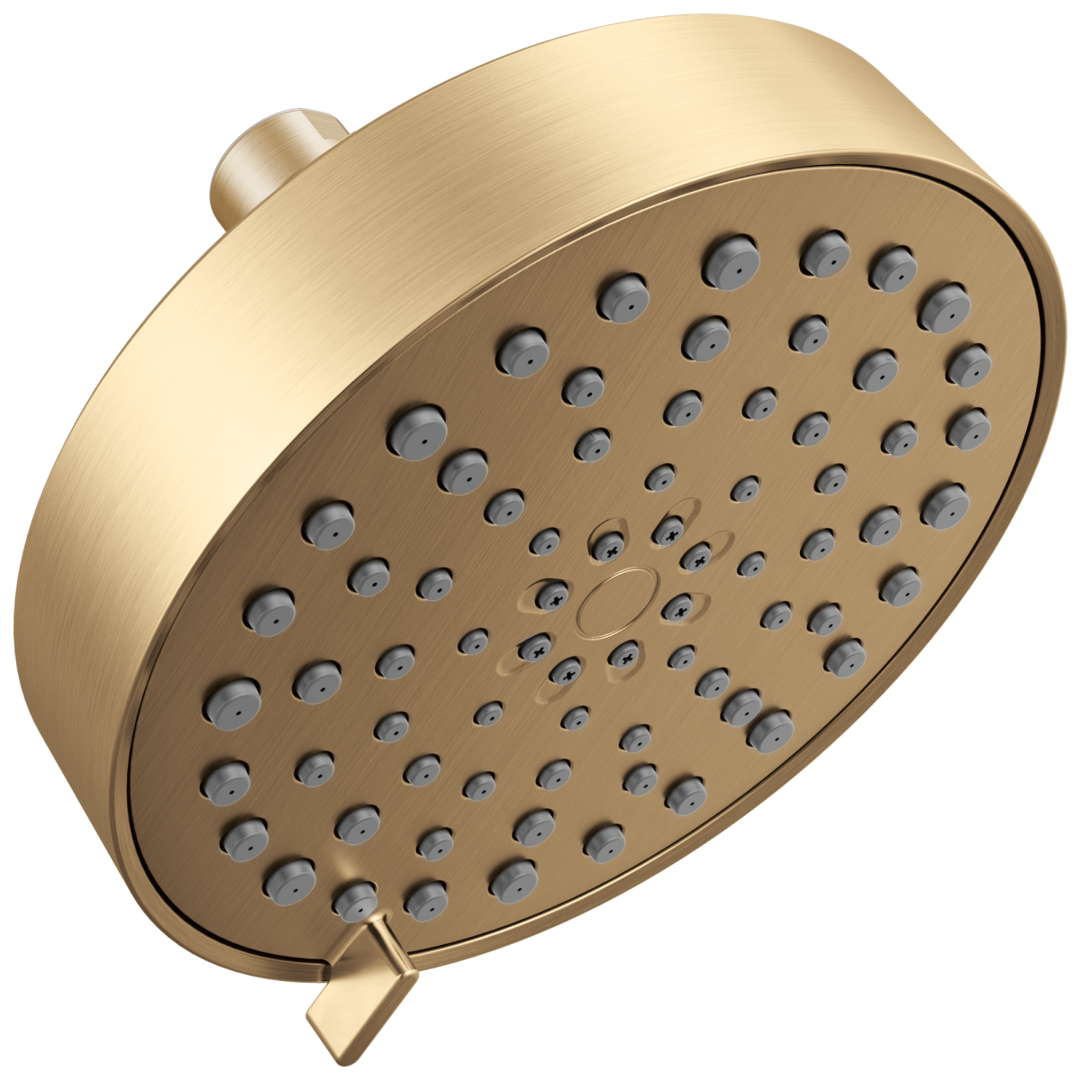 DELTA Universal Showering Components 4-Setting Shower Head — Champagne Bronze