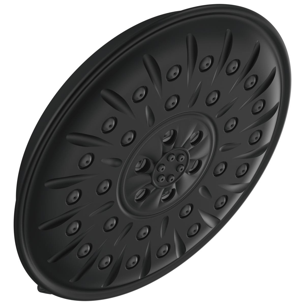 DELTA Universal Showering Components Ultrasoak 4-Setting Shower Head — Matte Black
