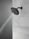 DELTA Universal Showering Components Ultrasoak 4-Setting Shower Head — Matte Black