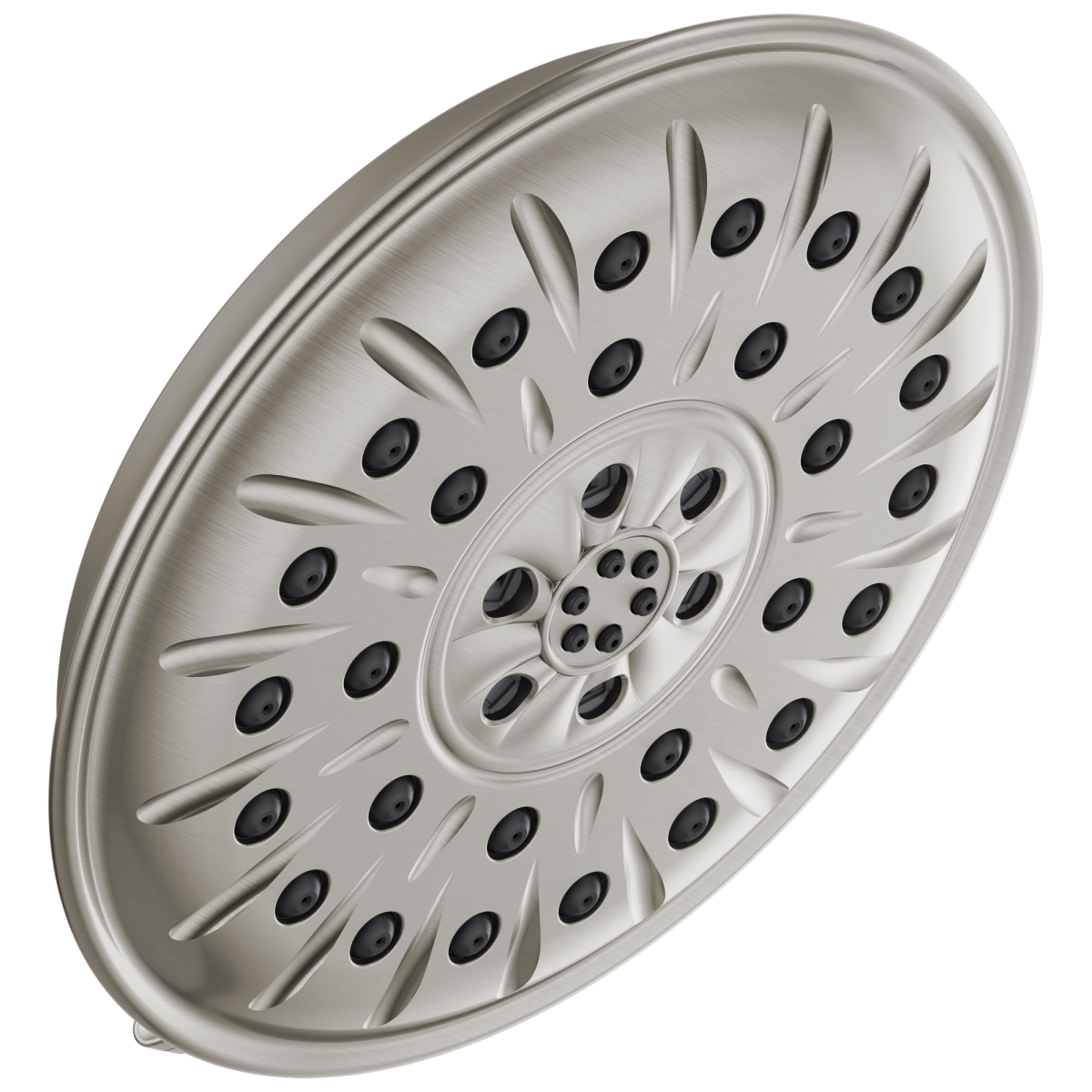 DELTA Universal Showering Components Ultrasoak 4-Setting Shower Head — Stainless