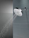 DELTA Universal Showering Components H2Okinetic 4-Setting Shower Head with Ultrasoak — Lumicoat® Chrome