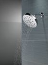 DELTA Universal Showering Components H2Okinetic 4-Setting Shower Head with Ultrasoak — Lumicoat® Chrome